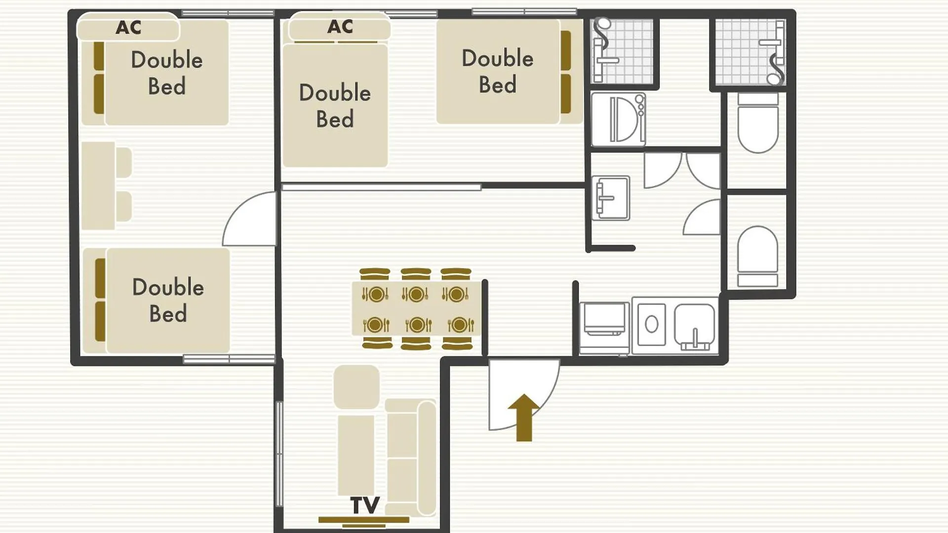 Apartment Hermitage Nishi Shinjuku Tokyo Japan
